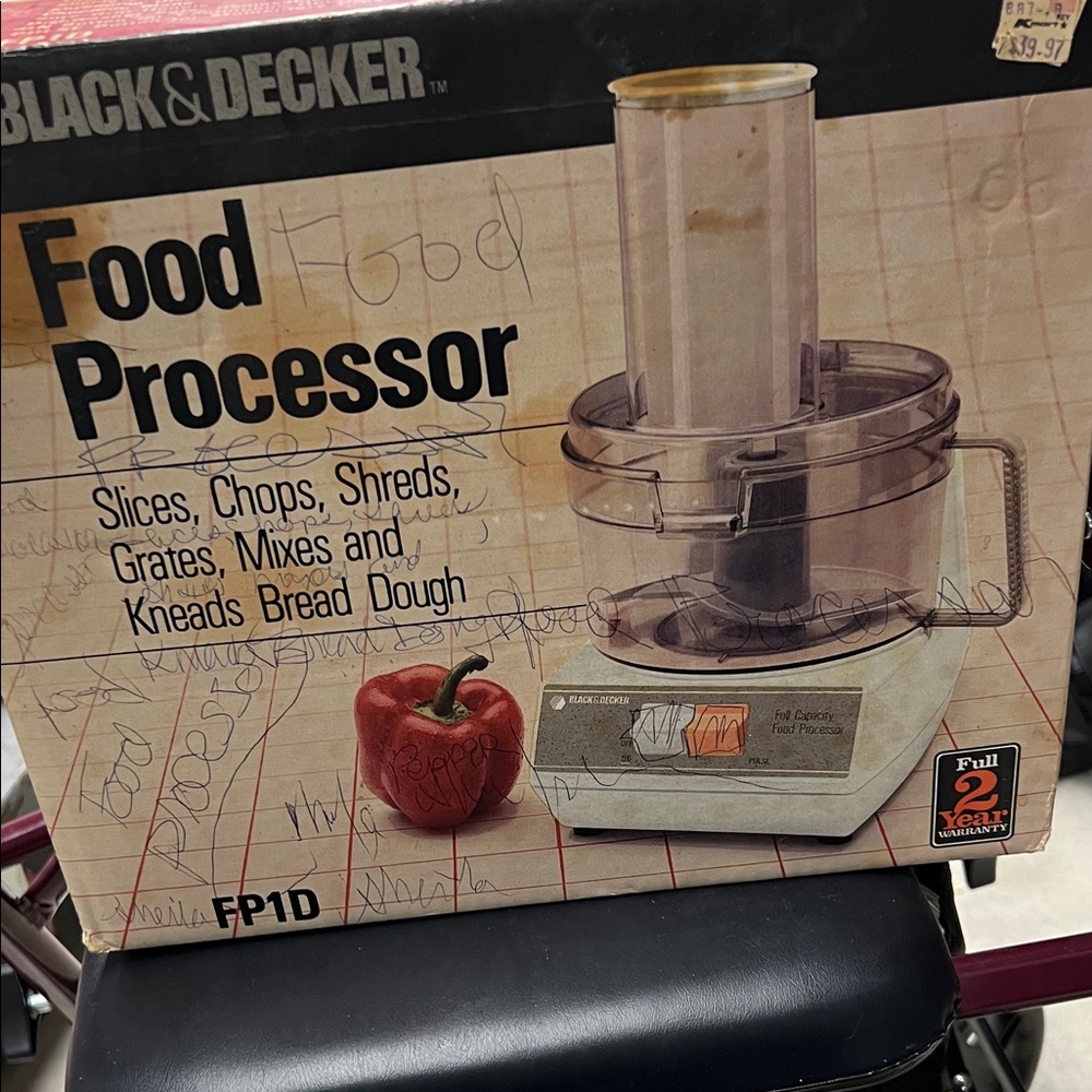 Black & Decker Multi-Function Food Processor
